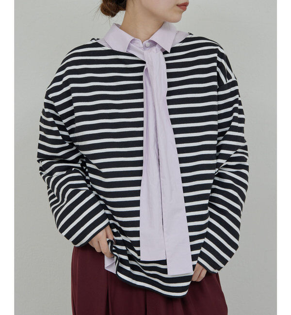  「ボーダープルオーバー」|Tシャツ・カットソー|