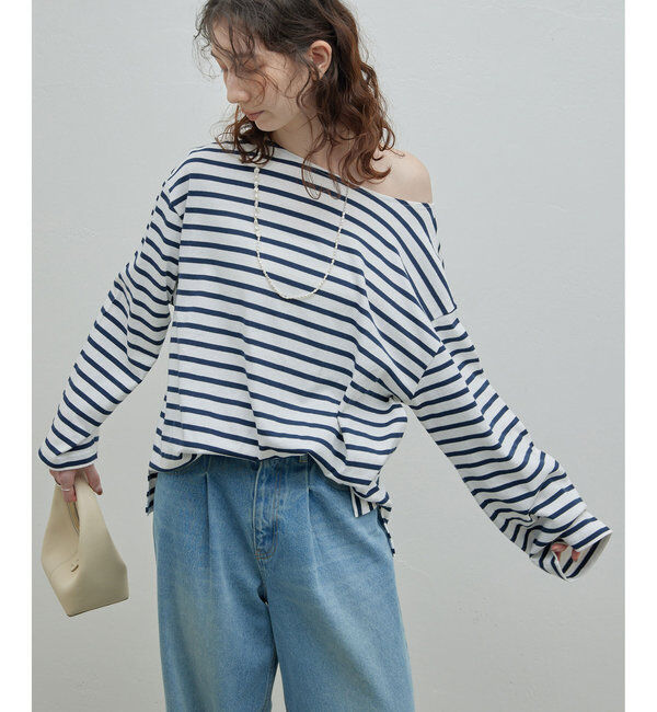  「ボーダープルオーバー」|Tシャツ・カットソー|