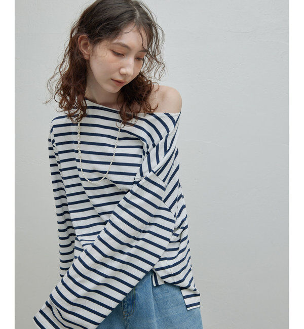  「ボーダープルオーバー」|Tシャツ・カットソー|