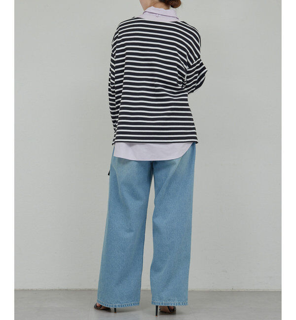  「ボーダープルオーバー」|Tシャツ・カットソー|