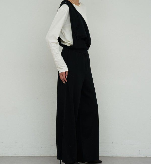  「【HERITANOVUM】スリーブレスニットコンビネゾン」|ワンピース|