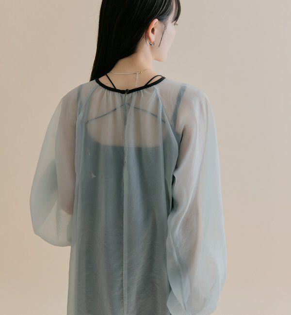  「[森川企画]シアーレイヤード ワンピースSET」|ワンピース|