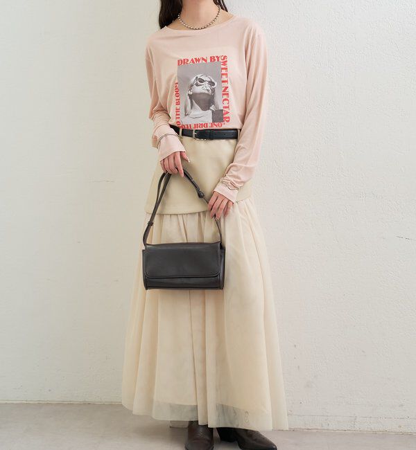  「シアーフォトロングTシャツ」|Tシャツ・カットソー|