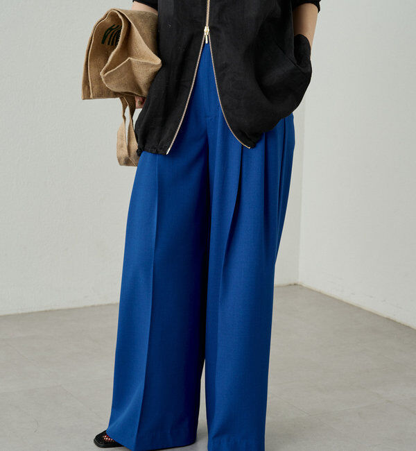  「2タックワイドパンツ」|チノ|