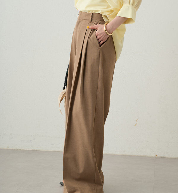  「2タックワイドパンツ」|チノ|