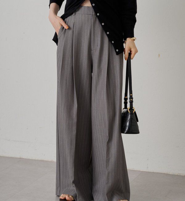  「2タックワイドパンツ」|チノ|