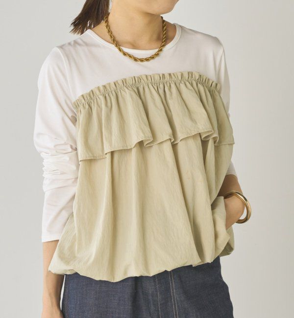  「ドッキングバルーンカットソー」|Tシャツ・カットソー|