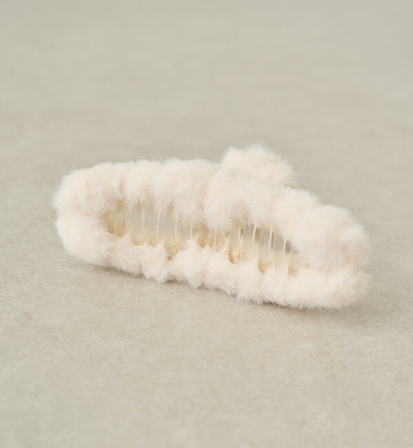  「【新色追加】ファーヘアクリップ」|その他|