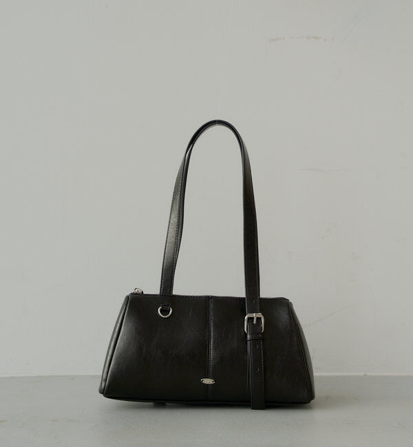  「アシメハンドルロングスリーブボストンバッグ」|ボストンバッグ|