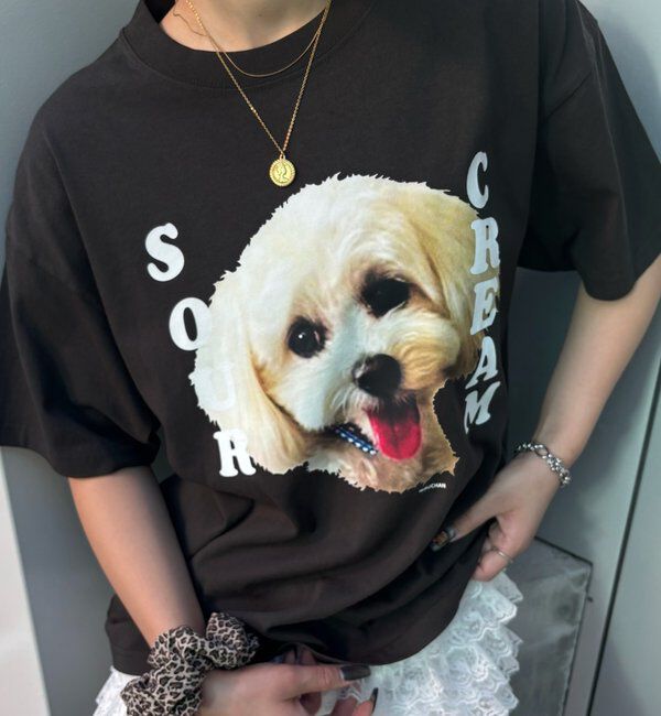  「【Sourcream/サワークリーム】ミルちゃんTEE」|Tシャツ・カットソー|