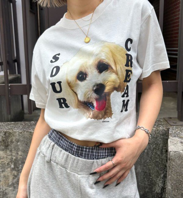  「【Sourcream/サワークリーム】ミルちゃんTEE」|Tシャツ・カットソー|