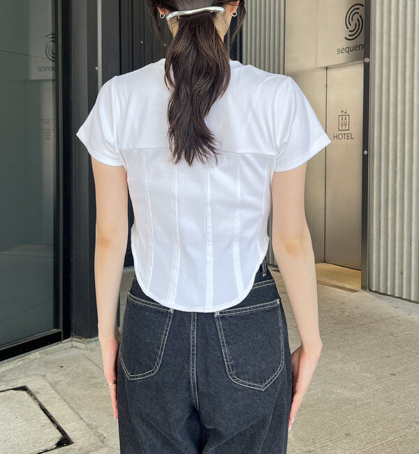  「コルセットTシャツ」|Tシャツ・カットソー|