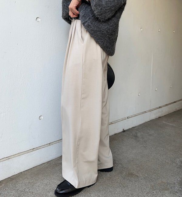  「【新色登場】【インフルエンサー＠tsuru00コラボ】3タックスラックスパンツ」|チノ|