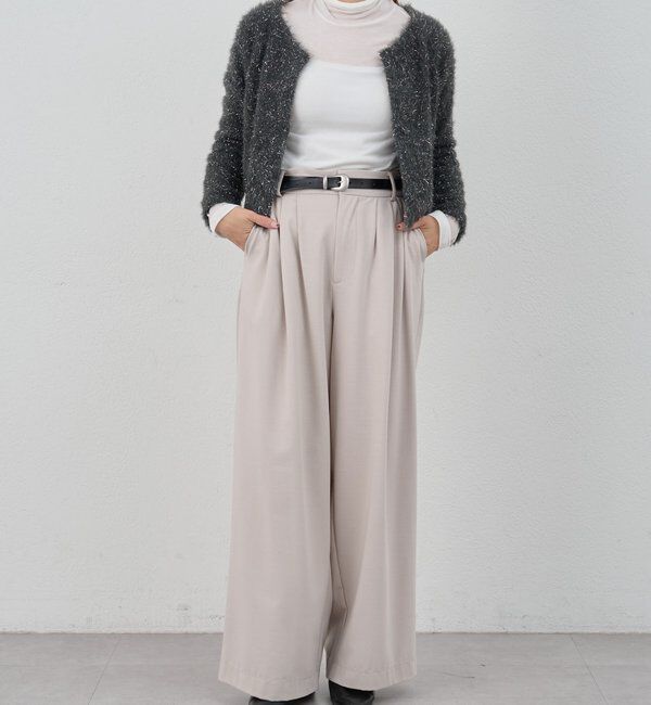  「【新色登場】【インフルエンサー＠tsuru00コラボ】3タックスラックスパンツ」|チノ|