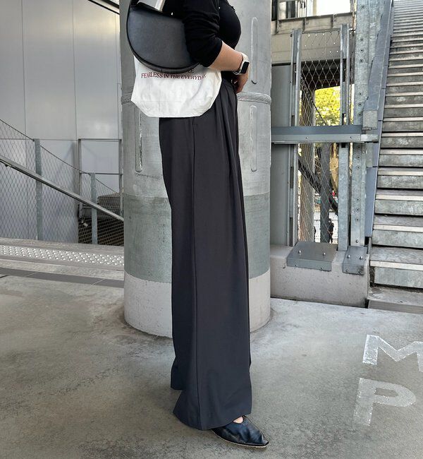  「【新色登場】【インフルエンサー＠tsuru00コラボ】3タックスラックスパンツ」|チノ|