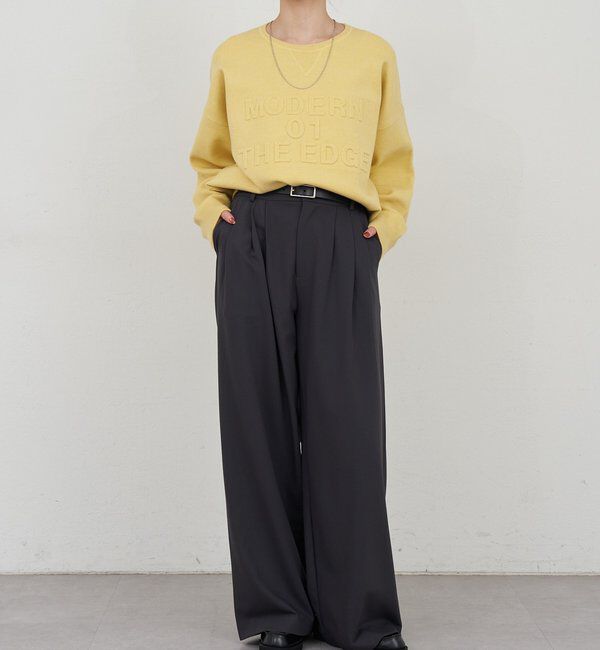  「【新色登場】【インフルエンサー＠tsuru00コラボ】3タックスラックスパンツ」|チノ|