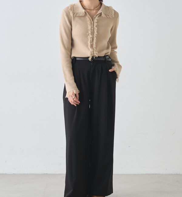  「【新色登場】【インフルエンサー＠tsuru00コラボ】3タックスラックスパンツ」|チノ|