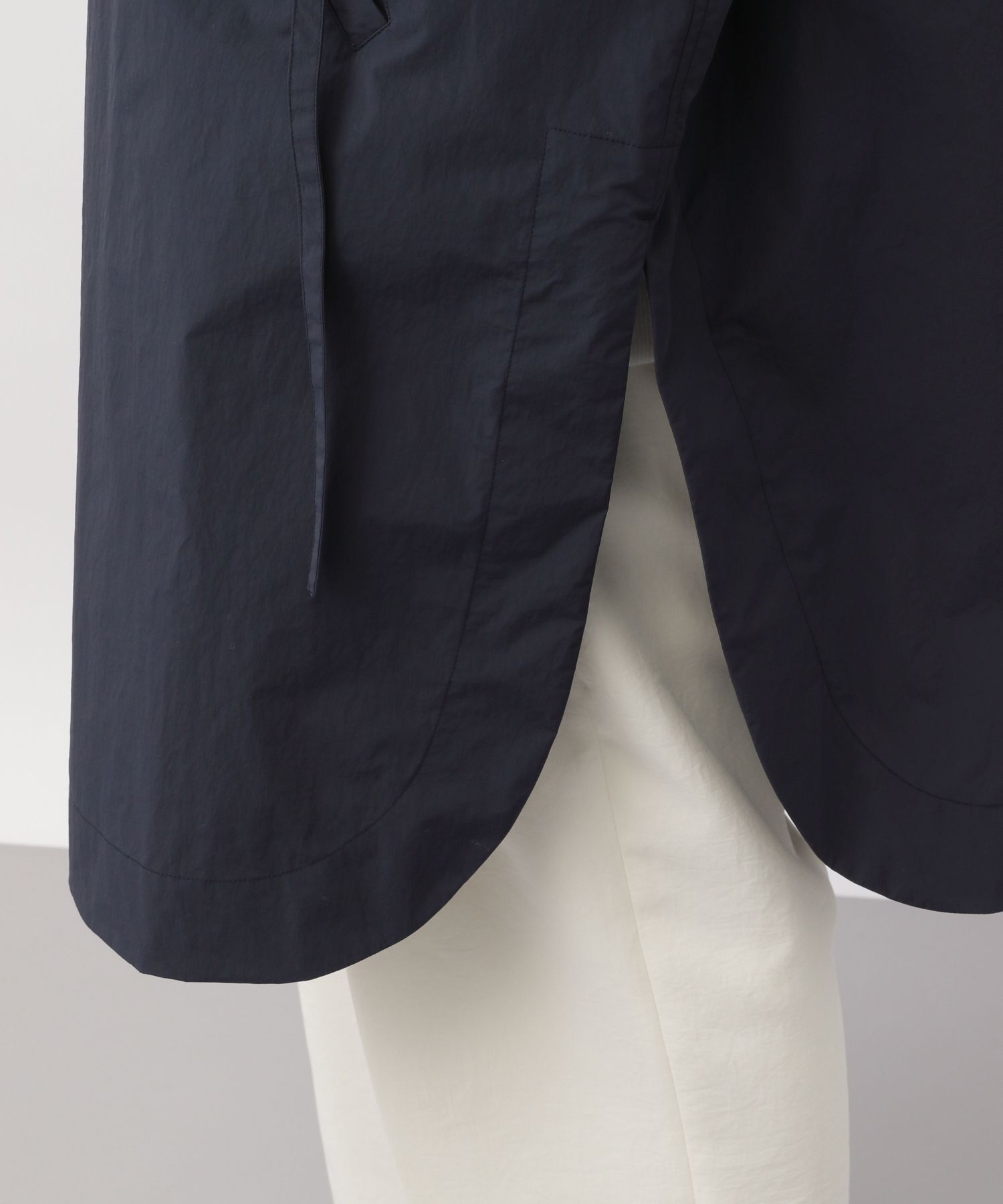 A part by 「【レインコート】ハッスイフードロングコート」|レインコート|