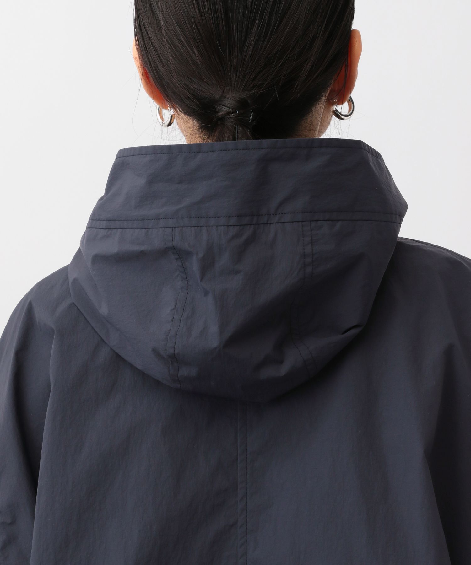 A part by 「【レインコート】ハッスイフードロングコート」|レインコート|