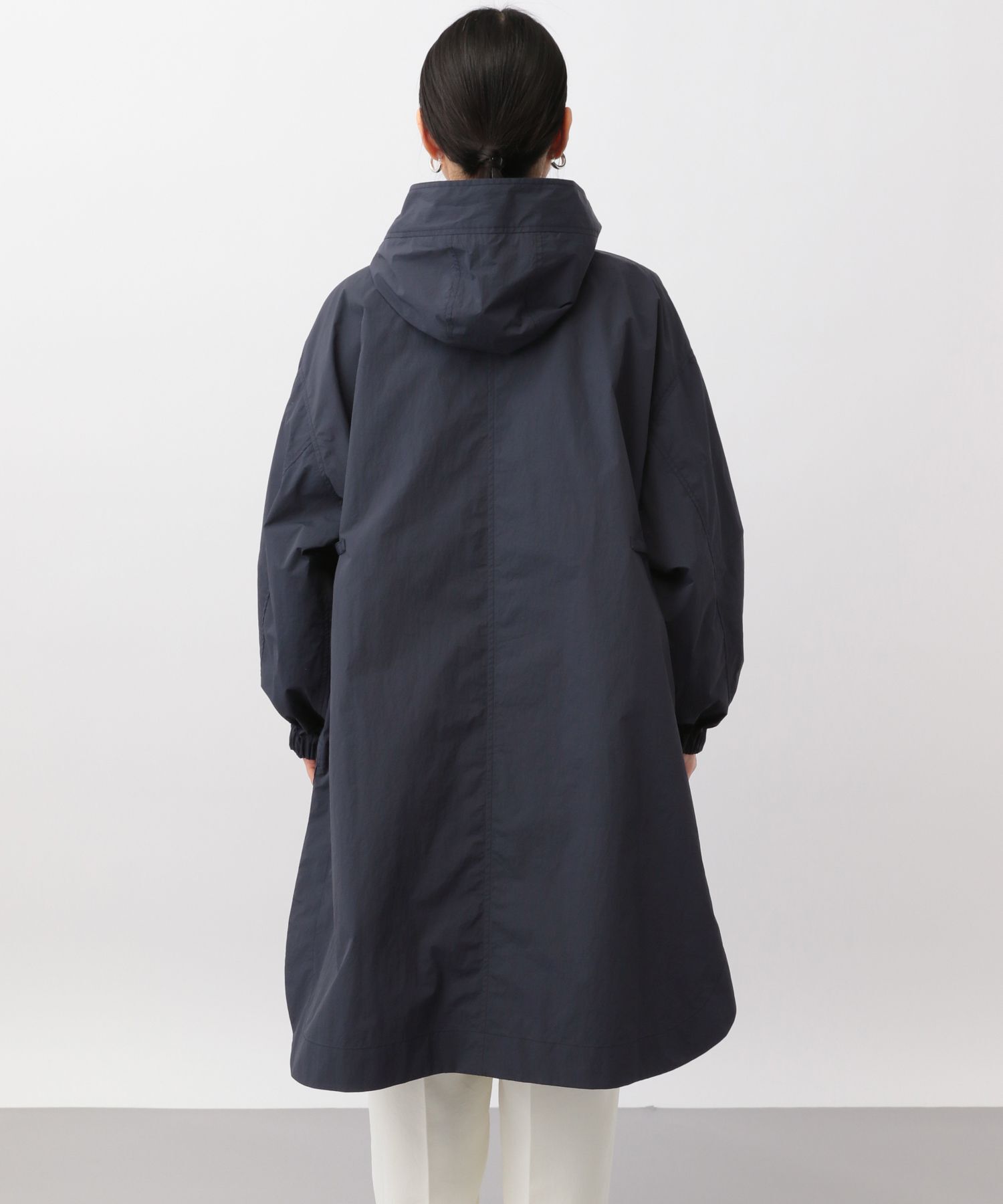 A part by 「【レインコート】ハッスイフードロングコート」|レインコート|