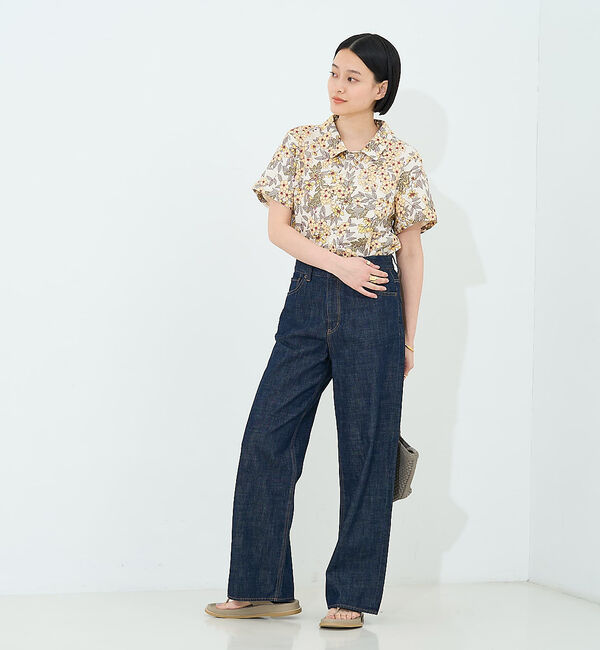 collex「ボタニカルプリントシャツ」|シャツ・ブラウス|