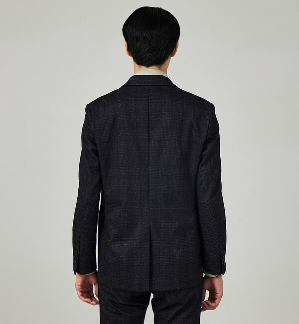 ABAHOUSE「【セットアップ対応/FLEX JACKET】プリント ポンチ ジャケット」|テーラードジャケット|