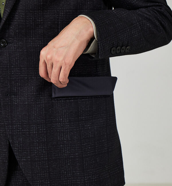 ABAHOUSE「【セットアップ対応/FLEX JACKET】プリント ポンチ ジャケット」|テーラードジャケット|