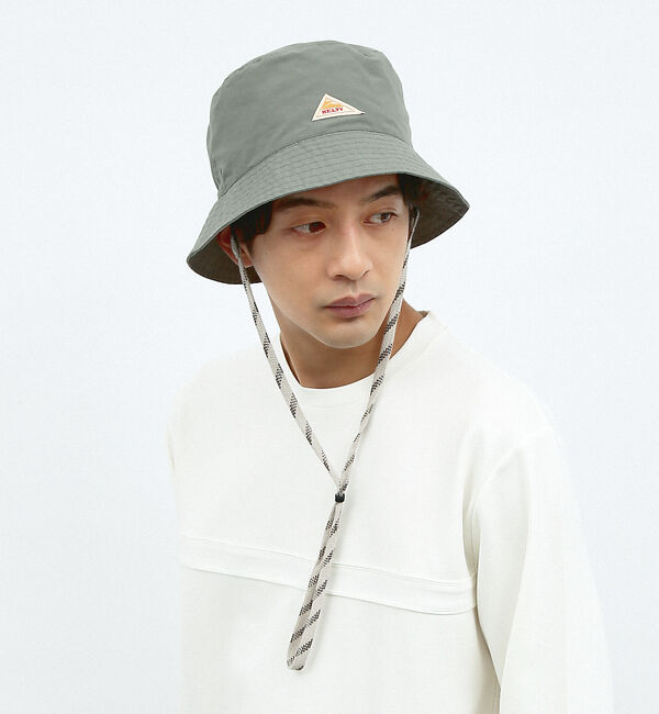ABAHOUSE「【KELTY/ケルティー】/ワンポイント　紐付き配色バケットハット / アドベン」|その他|セージグリーン