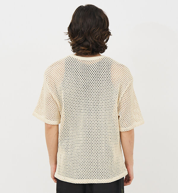 ABAHOUSE「【Revo.レボ】コットンメッシュTシャツ/レイヤードTee/ユニセックス」|Tシャツ・カットソー|