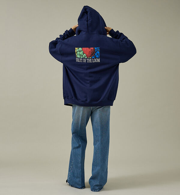 ABAHOUSE「【FRUIT OF THE LOOM】PRINTZIP HOODIE2/ユニセッ」|パーカー|