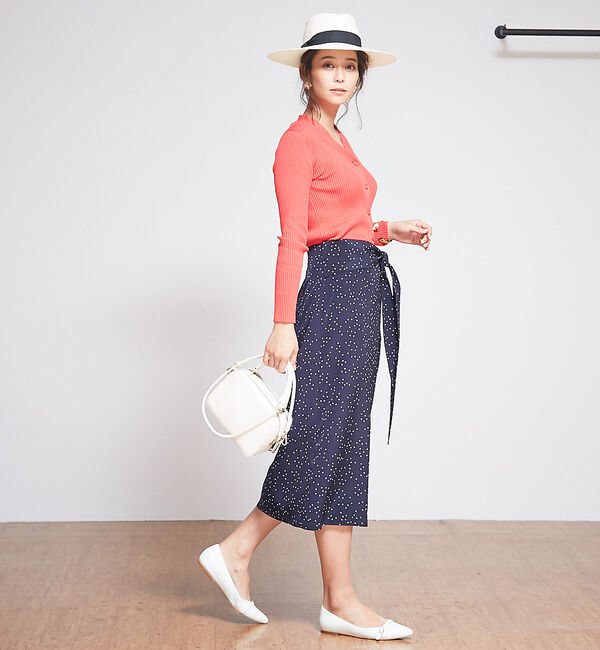 Rouge vif「ランダムドットスカート」|スカート|