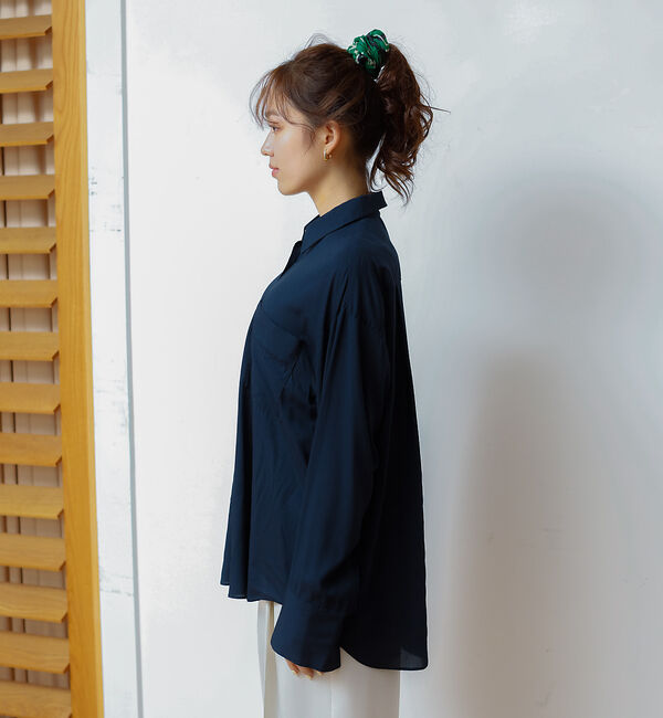 Rouge vif「レーヨンとろみシャツ」|シャツ・ブラウス|