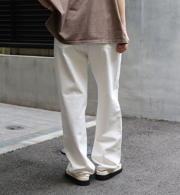 Rouge vif「【RED CARD/レッドカード】Dakota ルーズストレートデニム」|デニム|