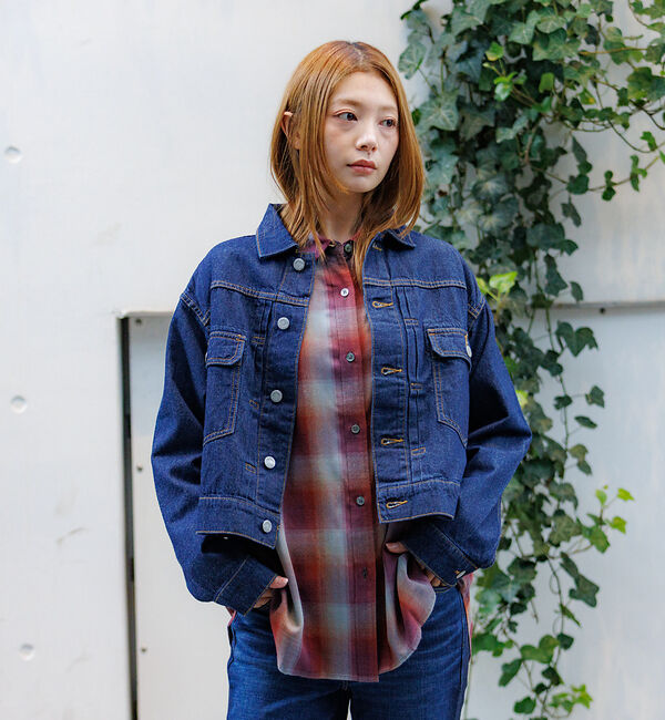 Rouge vif「【MICA&DEAL /マイカアンドディール】オンブレ 2WAYシャツ/チェック」|シャツ・ブラウス|