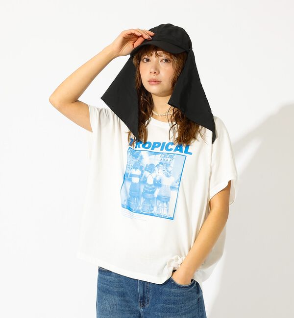 Rouge vif「【Ruben/ルーベン】ナイロンスカーフキャップ/NYLON CARF CAP/」|その他|