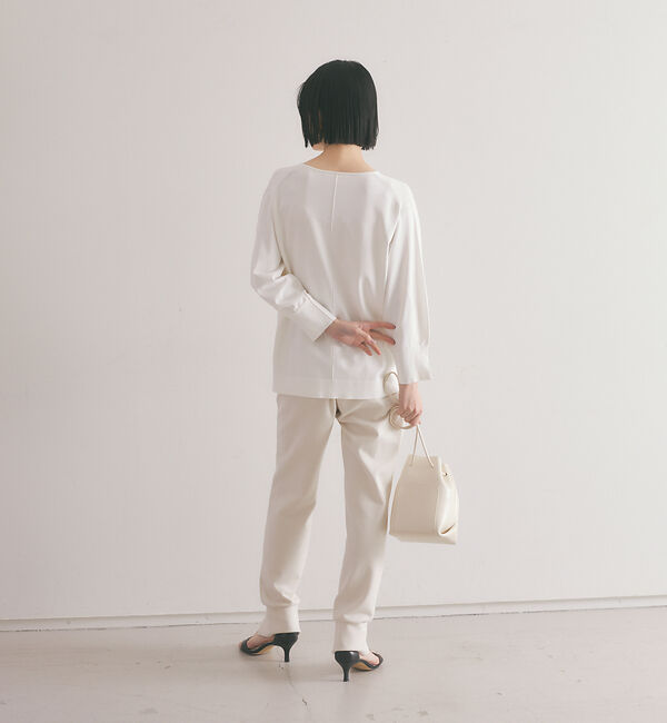 qualite「レーヨンストレッチニット」|ニット・セーター|