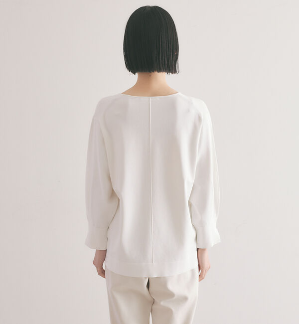 qualite「レーヨンストレッチニット」|ニット・セーター|