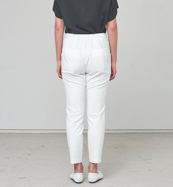 qualite「コットンリネン2WAYストレッチタックパンツ」|その他|