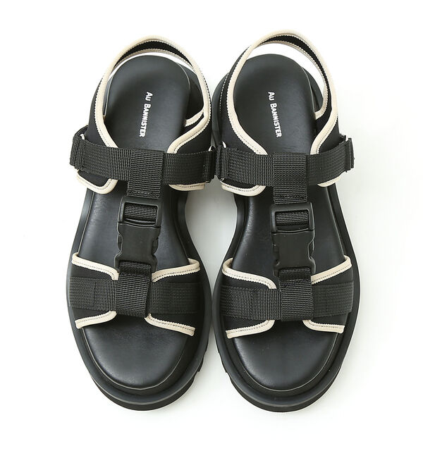 AU BANNISTER「【軽量】リリースバックルスポーツサンダル」|サンダル|