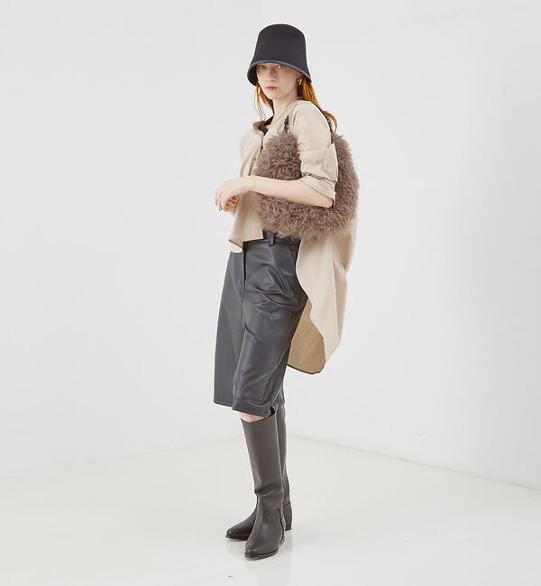 LOWELL things「Shaggy/3WAYファーバッグ」|トートバッグ|