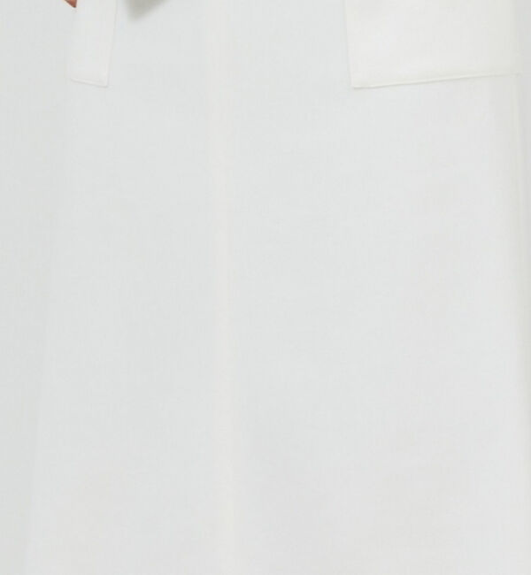 abahouse mavie「フェイク（スエード＆レザー）ロングタイトスカート」|スカート|