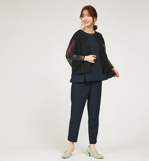 abahouse mavie「【エニデイカセット】レースボレロ＆フレンチセットアップ３点セット」|ワンピース|