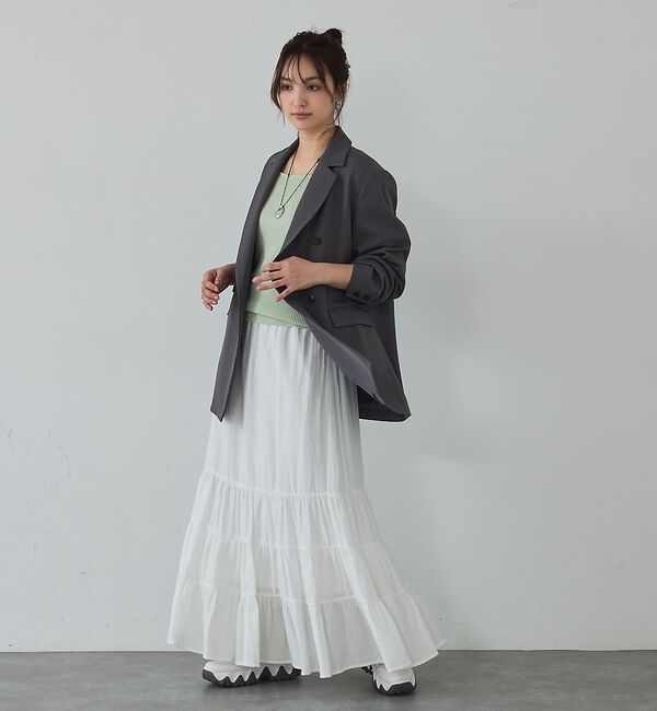 abahouse mavie「ティアードスカート【予約】」|その他|