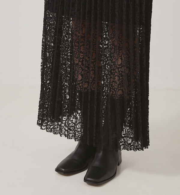 The Store by C' 「【COCUCA】レースプリーツスカート」|スカート|