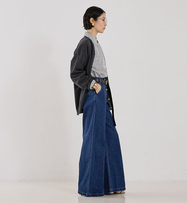 The Store by C' 「【Proenza Schouler】Hunter Top in Stripe C」|シャツ・ブラウス|