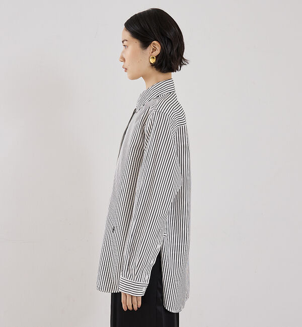 The Store by C' 「【Proenza Schouler】Hunter Top in Stripe C」|シャツ・ブラウス|