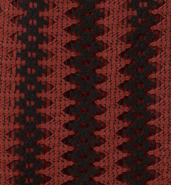 NOMINE「【WEB限定商品】バイカラーレーススカート」|スカート|