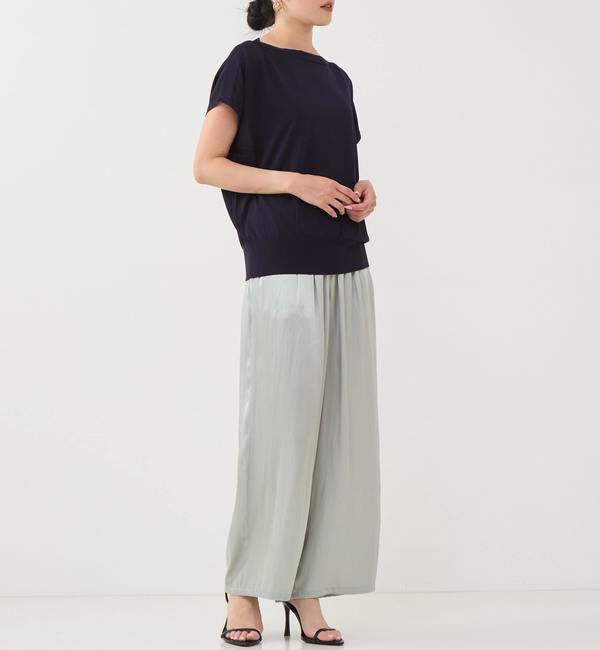 TIARA「ショルダーボタンニット」|ニット・セーター|