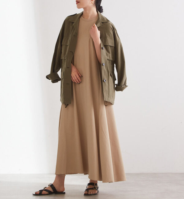 Liesse「カットソーフレアワンピース」|ワンピース|