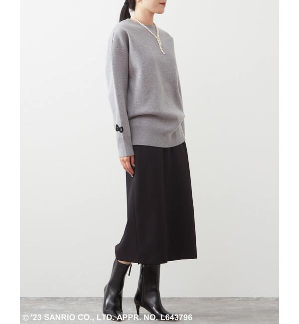 Liesse「《メルローズ50周年限定》【キティコラボ】ダブルジャガードニット」|ニット・セーター|